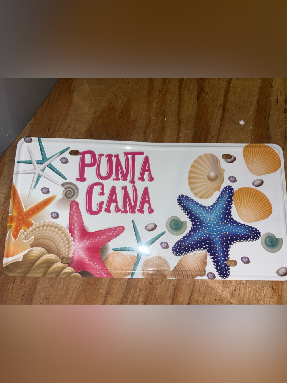 Cute colorful Punta Cana hangup sign for your house, backyard or office